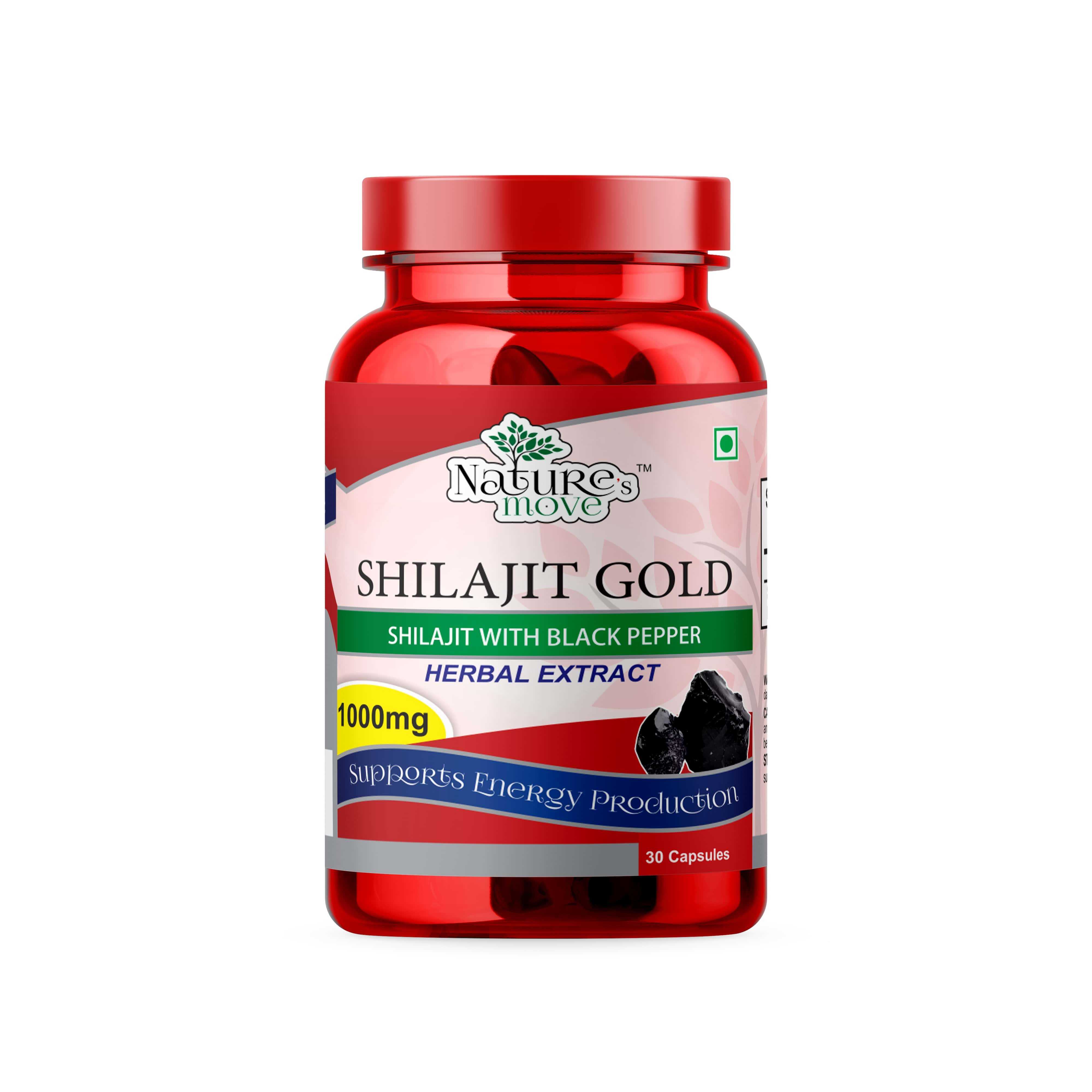 Shilajit Gold 1000mg 30 Capsules