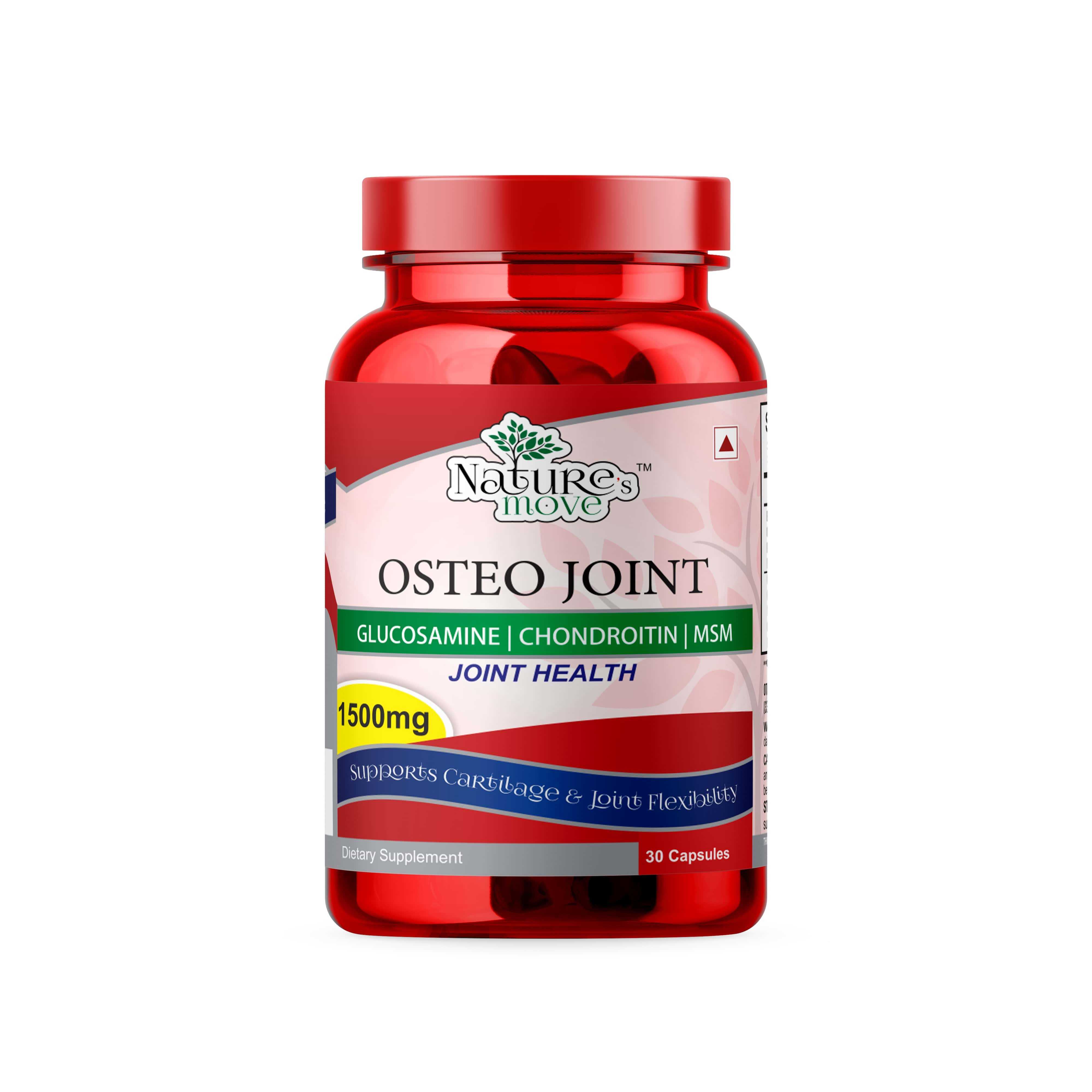 Osteo Joint 1500mg | Glucosamine | MSM 30 Capsules