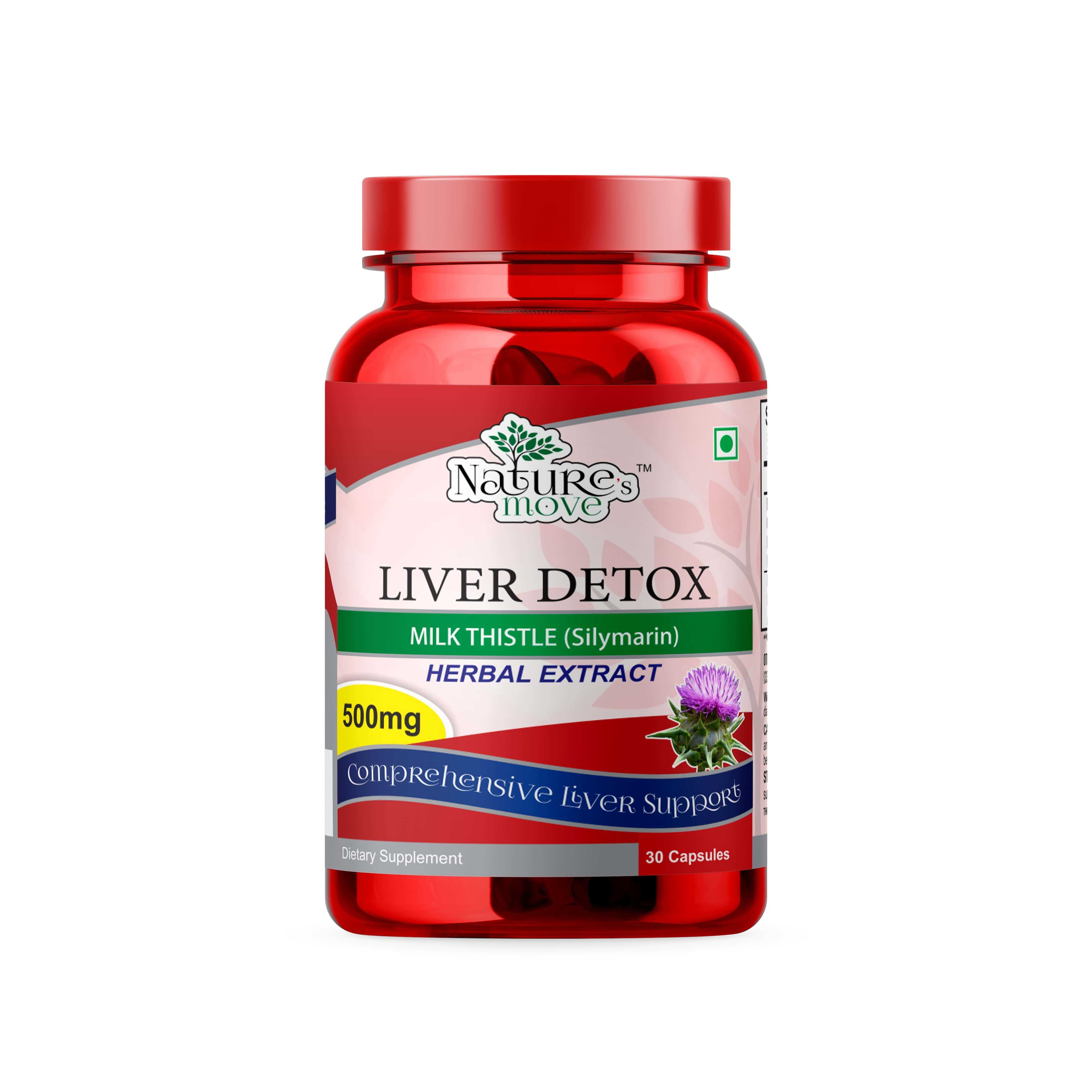 Liver Detox | Artichoke Extract 500mg 30 Capsules